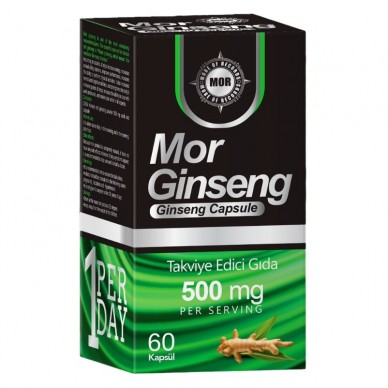 Mor Ginseng - كبسولات للقوة وتكبير القضيب